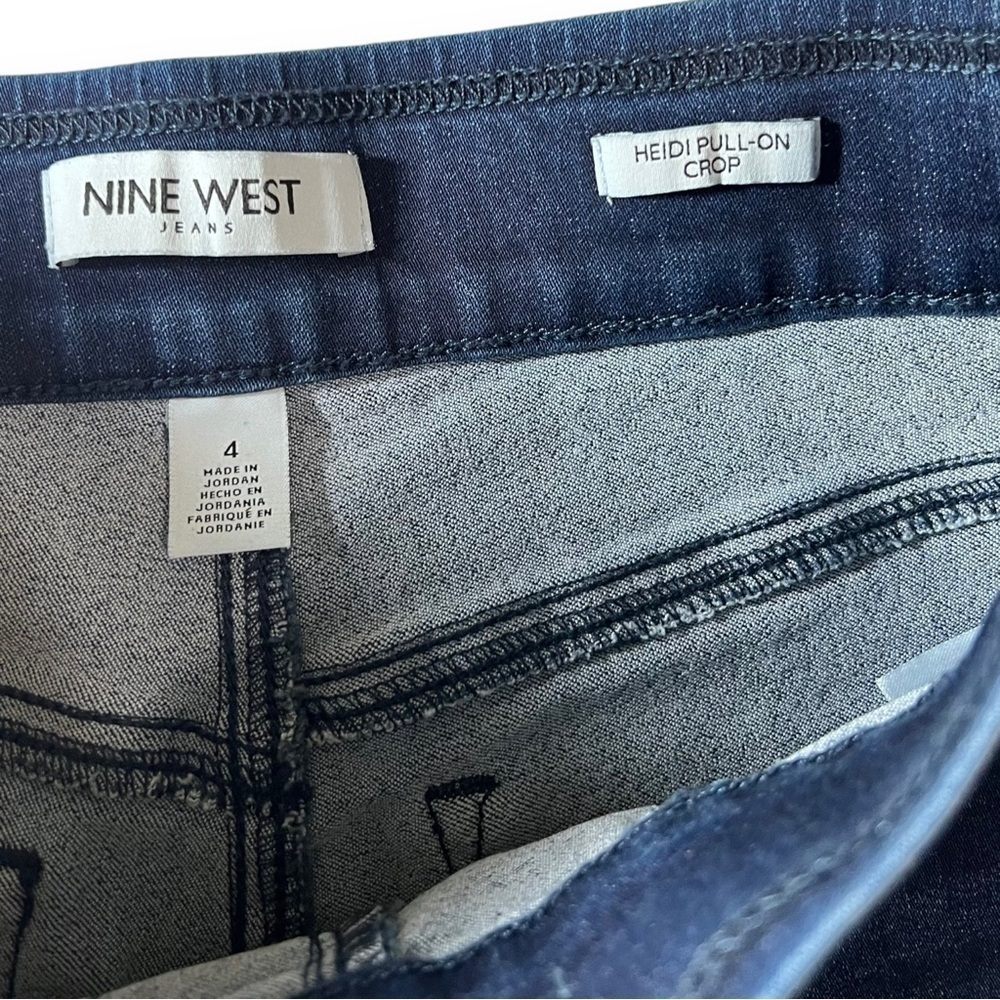 Nine West Women’s Heidi Pull-On Crop Willow Size 4 - Picture 4 of 9